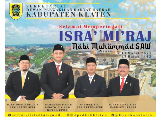 Hari Isra' Mi'raj 11 Maret 2021