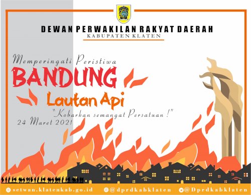 Peringatan Peristiwa Bandung Lautan Api 24 Maret 2021