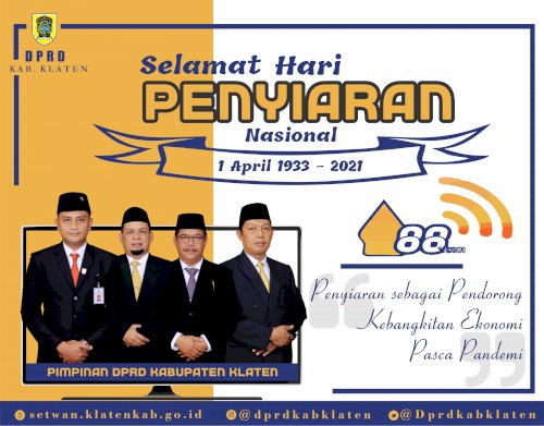 Hari Penyiaran Nasional ke 88 1 April 2021