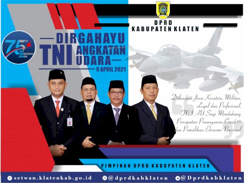 HUT TNI Angkatan Udara ke 75, 9 April 2021