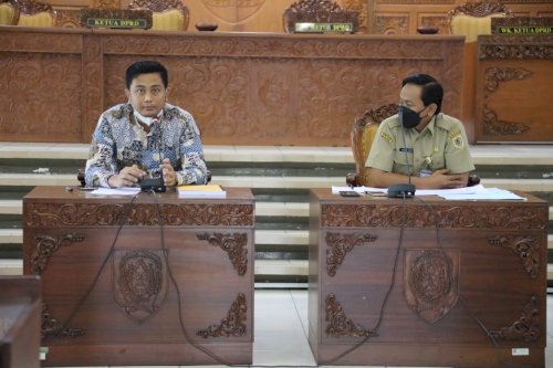 Pembahasan Raperda Grand Design Pembangunan Kependudukan Kab. Klaten Tahun 2021-2031