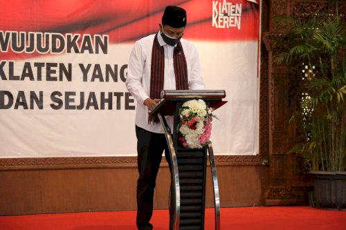 Momentum Peringatan Hari Jadi Kabupaten Klaten ke-217 di Pendopo Kabupaten Klaten, kemudian dilanjutkan Ziarah ke makam Bupati Kab. Klaten Pertama, Kedua, dan Ketiga sebagai bentuk penghormatan dan mengenang jasa serta pengabdian para pendahulu, Rabu Pagi(28/7)  #dprdklaten #bersamasasatutujuan #klaten217