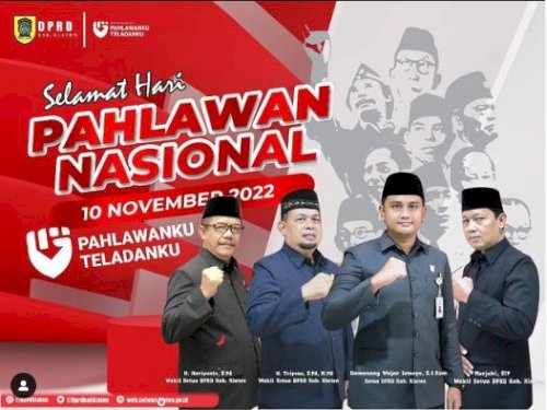 Selamat Hari Pahlawan Nasional 19 November 2022, Pahlawanku Teladanku!