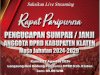 Rapat Paripurna Pengucapan Sumpah / Janji Anggota DPRD Kabupaten Klaten Masa Jabatan 2024-2029
