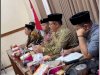 Audiensi Pimpinan, Ketua Fraksi dan Ketua Komisi DPRD Kabupaten Klaten dengan Pengurus Majelis Ulama Indonesia (MUI) Kabupaten Klaten Rabu siang (21/5) di Ruang Pertemuan DPRD Kabupaten Klaten.
