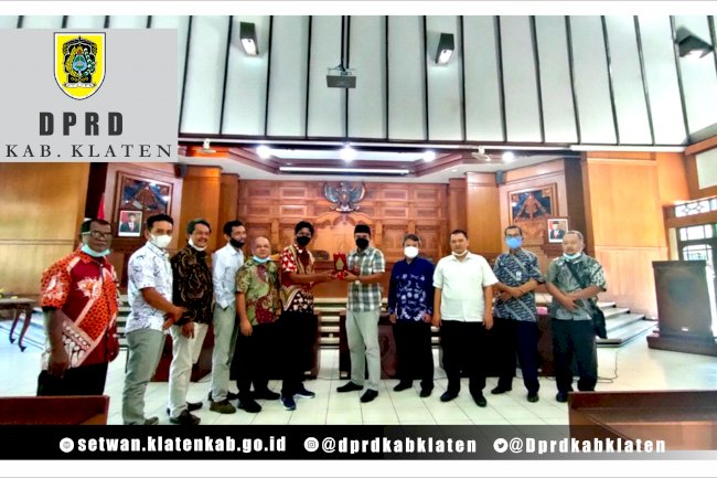 KUNJUNGAN KERJA KOMISI I DAN III DPRD KABUPATEN WONOGIRI KE  DPRD KABUPATEN KLATEN