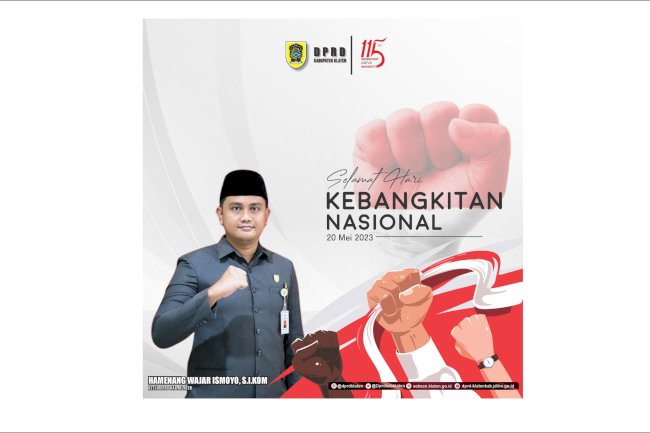 Selamat Hari Kebangkitan Nasional ke 115, Semangat untuk Bangkit !  #dprdklaten #115kebangkitannasional #semangatuntukbangkit