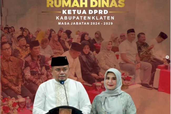 Tasyakuran Menempati Rumah Dinas Ketua DPRD Kabupaten Klaten Masa Jabatan 2024-2029
