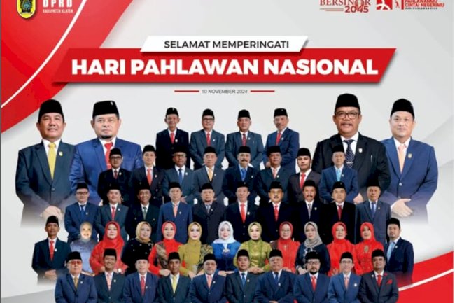 Selamat Hari Pahlawan Nasional 2024