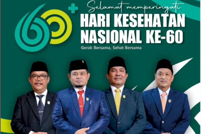 Selamat Hari Kesehatan Nasional ke-60.
