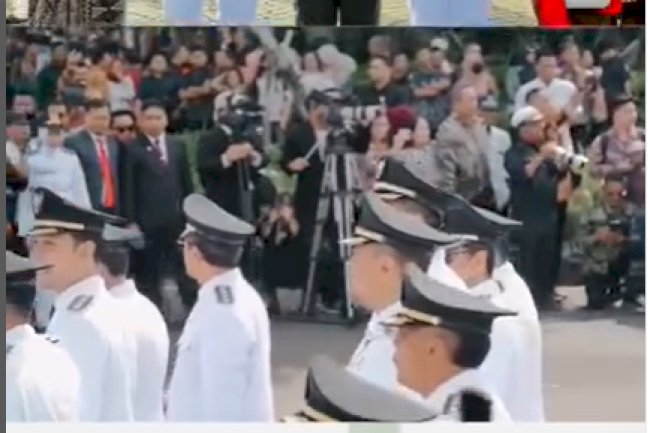 Pimpinan DPRD Klaten Hadiri Kirab di Monumen Nasional, Beri Ucapan Selamat untuk Bupati dan Wakil Bupati Terpilih