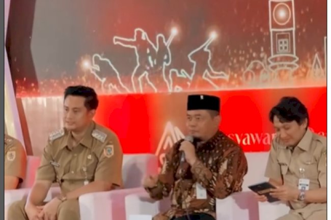 Pimpinan DPRD Kabupaten Klaten menghadiri acara Musyawarah Perencanaan Pembangunan (Musrenbang) Kabupaten Klaten dalam rangka Penyusunan Rencana Kerja Pemerintah Daerah (RKPD) Tahun 2026.