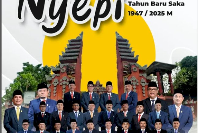 DPRD Kabupaten Klaten mengucapkan Selamat Hari Raya Nyepi Tahun Baru Saka 1947 / 2025 M kepada seluruh umat Hindu di Kabupaten Klaten dan sekitarnya.