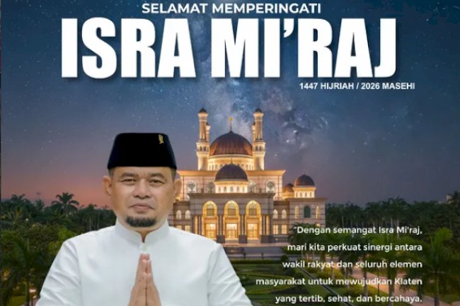 Selamat memperingati Isra Mi'raj 1447 H/2026 Masehi