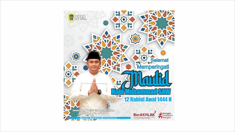  Maulid Nabi Muhammad SAW 12 Rabiul Awal 1444 H