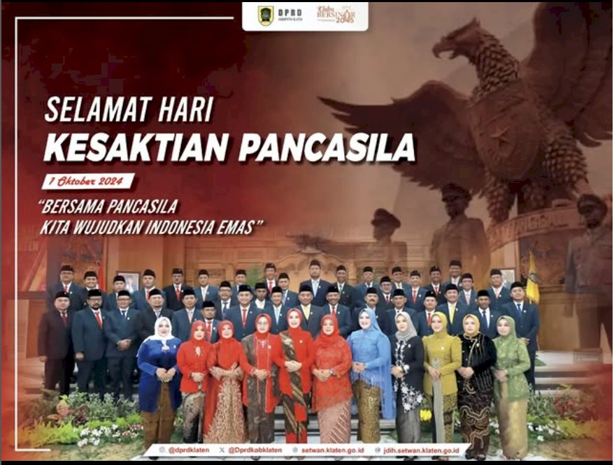 Selamat Memperingati Hari Kesaktian Pancasila 2024