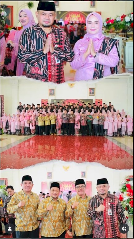 Pimpinan DPRD Kabupaten Klaten beserta istri dan Anggota DPRD Kabupaten Klaten menghadiri kegiatan Halal Bi Halal bersama Bupati / Wakil Bupati, Forkopimda, Pejabat Struktural, BUMN / BUMD / Instansi Vertikal, Tokoh Agama / Ulama, Pimpinan dan Ketua Organisasi Agama / Masyarakat, di Grha Bung Karno Senin pagi (8/4) dilanjutkan dengan kegiatan Halal Bi Halal bersama Gubernur dan Wakil Gubernur Jawa Tengah, di Kantor Gubernur Jawa Tengah, Semarang, Senin siang (8/4)