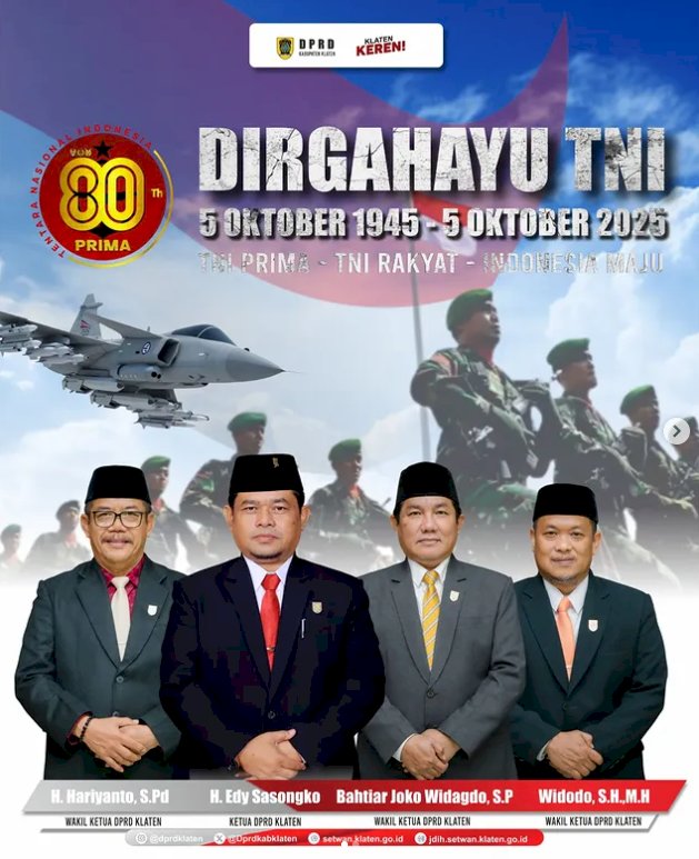 Dirgahayu TNI ke-80!