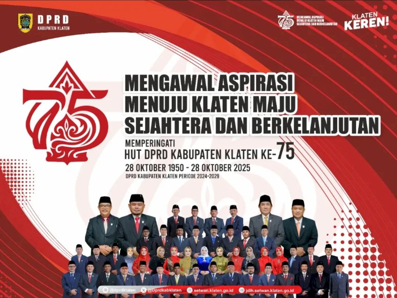 HUT DPRD Kabupaten Klaten ke-75