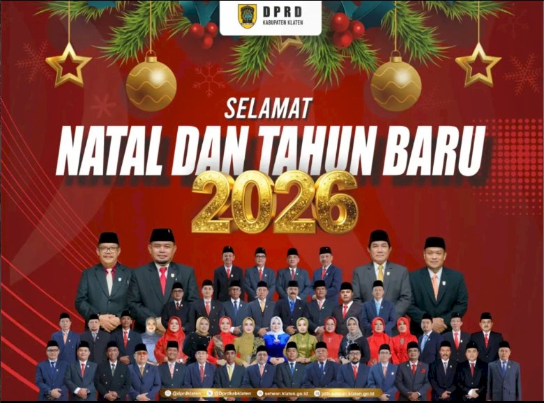 Selamat Hari Natal Tahun 2025 dan Tahun Baru 2026.